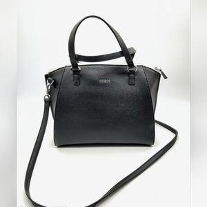 NWOT Guess Black & White Satchal Crossbody Purse Handbag Shoulder Bag